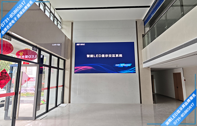 长沙市雨花区单位接待大厅LED显示屏.jpg