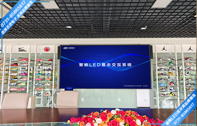 永州祁阳市品牌鞋柜专柜LED显示屏